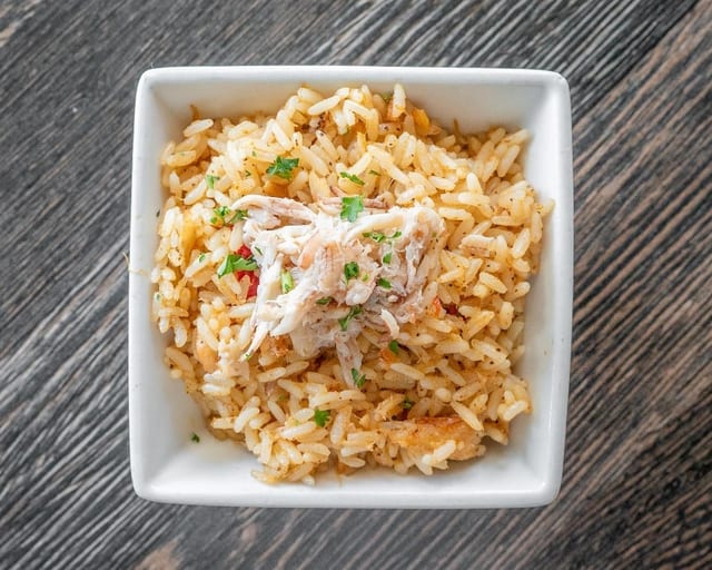 CRAB RICE.