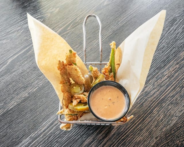 FRIED OKRA.