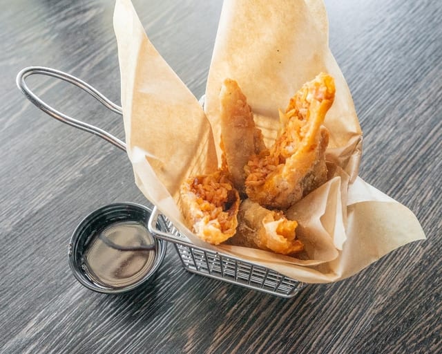 GULLAH EGGROLLS.