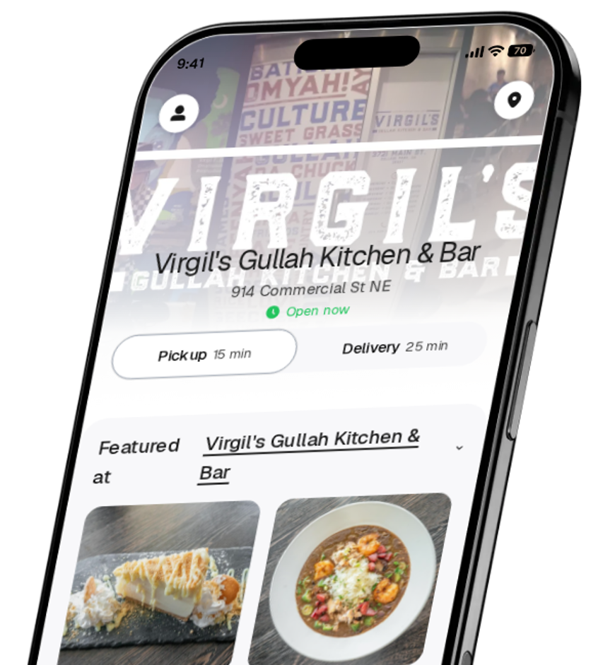 Virgil's Gullah Kitchen & Bar app preview